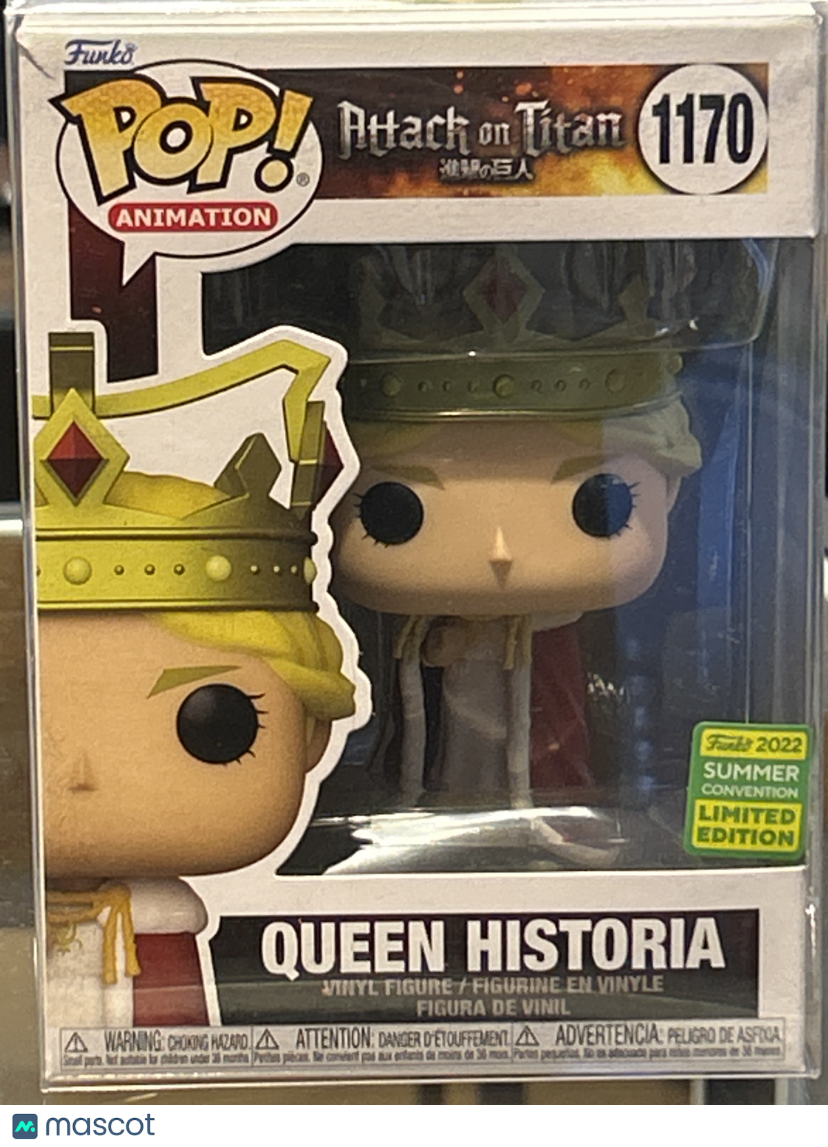 FunkoAttack on Titan Queen Historia # Very Good