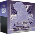2021 Pokemon SWSH Chilling Reign (Shadow Rider) Pokemon Center Elite Trainer Box
