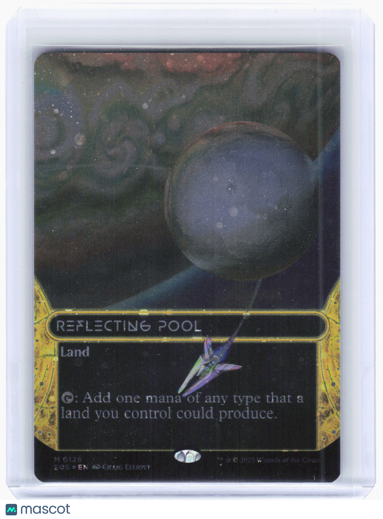 2025 Magic: The Gathering—Reflecting Pool #0126 EOS—Galaxy Foil (Borderless)