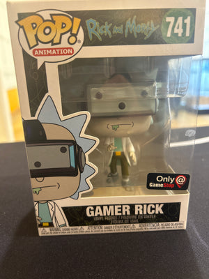 POP! Animation Rick and Morty 741 Gamer Rick