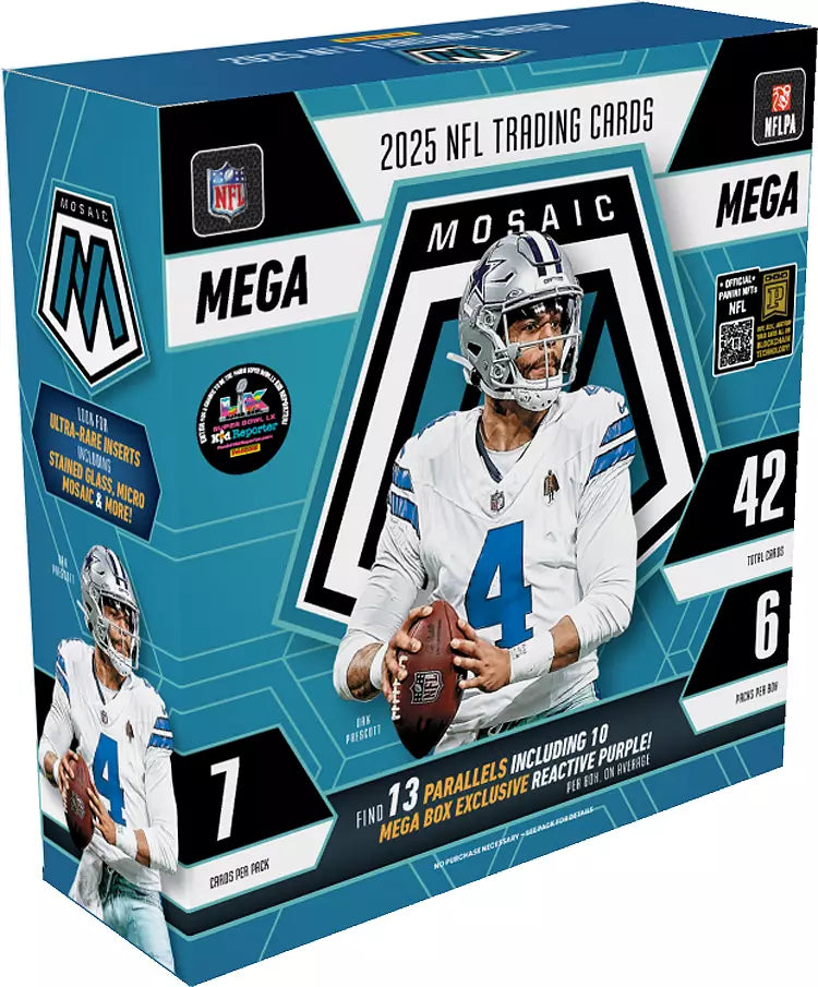 2025 Mosaic Football Mega Box