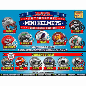 2025 Tristar Autographed Mini Helmet Season Edition