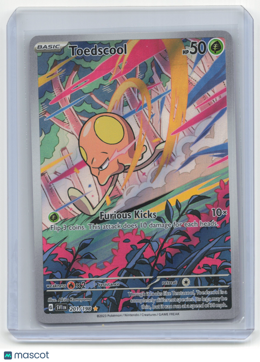 2023 Pokemon Toedscool Scarlet & Violet #201/198 English