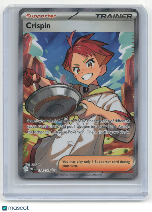 2024 Pokemon Crispin Stellar Crown #164/142 Near Mint