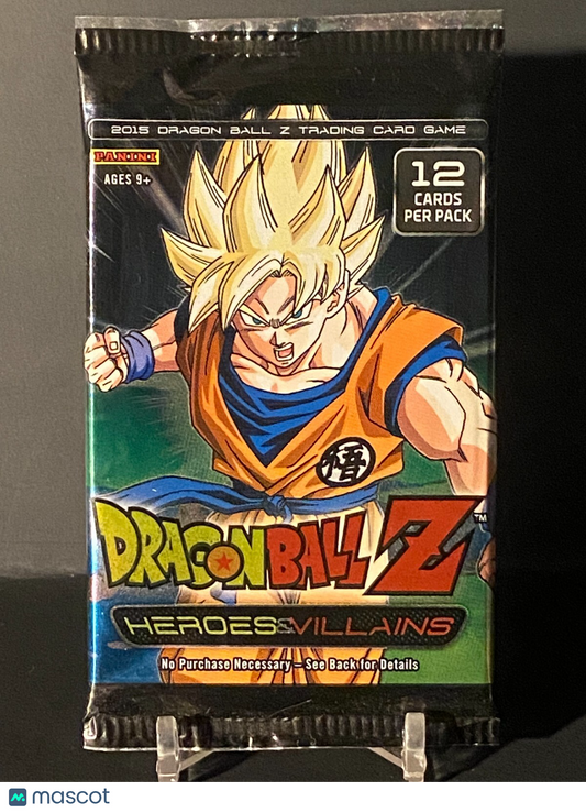Heroes & Villains Panini Dragonball Z Booster Pack