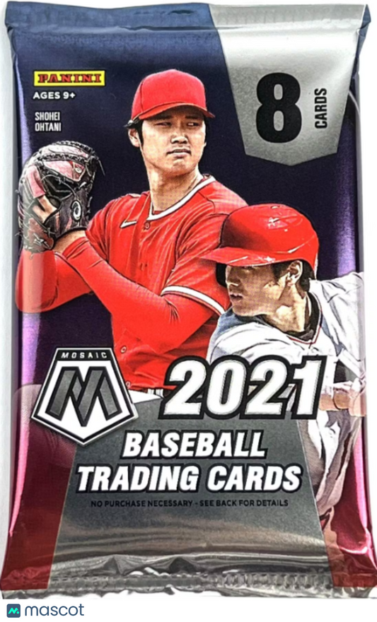 2021 Panini Mosaic Quick Pitch Baseball Hobby Pack