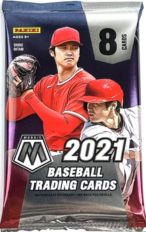 2021 Panini Mosaic Quick Pitch Baseball Hobby Pack