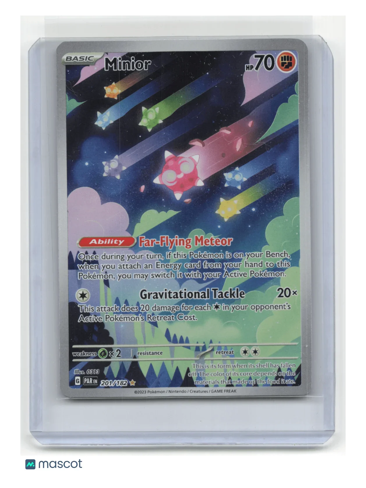 2023 Pokemon Minior Paradox Rift #201/182 - Papa Joey's Collectibles