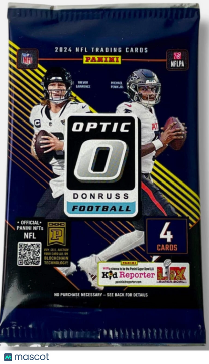2024 Panini Donruss Optic Football Hobby Pack - Papa Joey's Collectibles