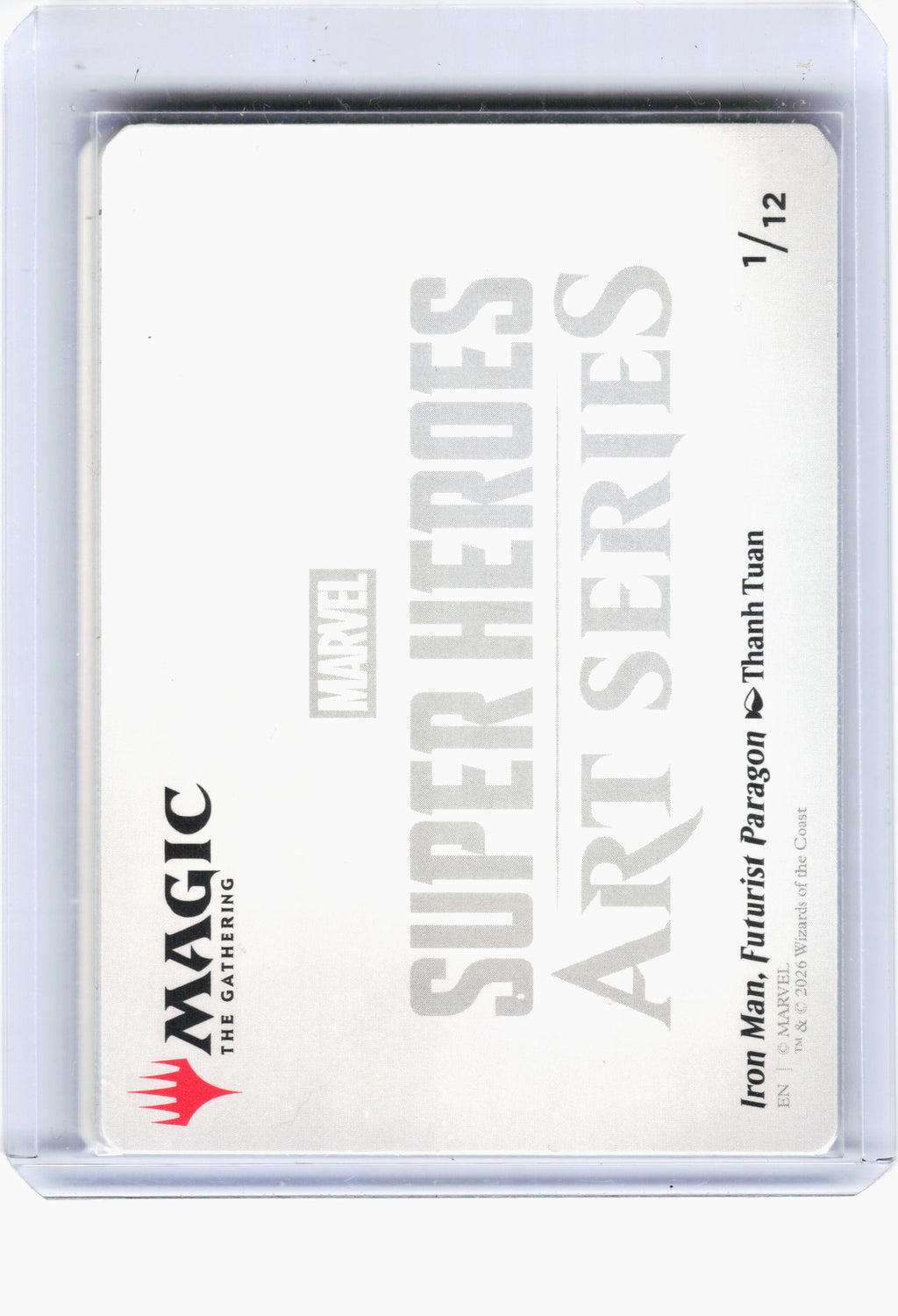 2026 Magic: The Gathering—Art Series: Marvel Super Heroes #1-5—Special Art Cards