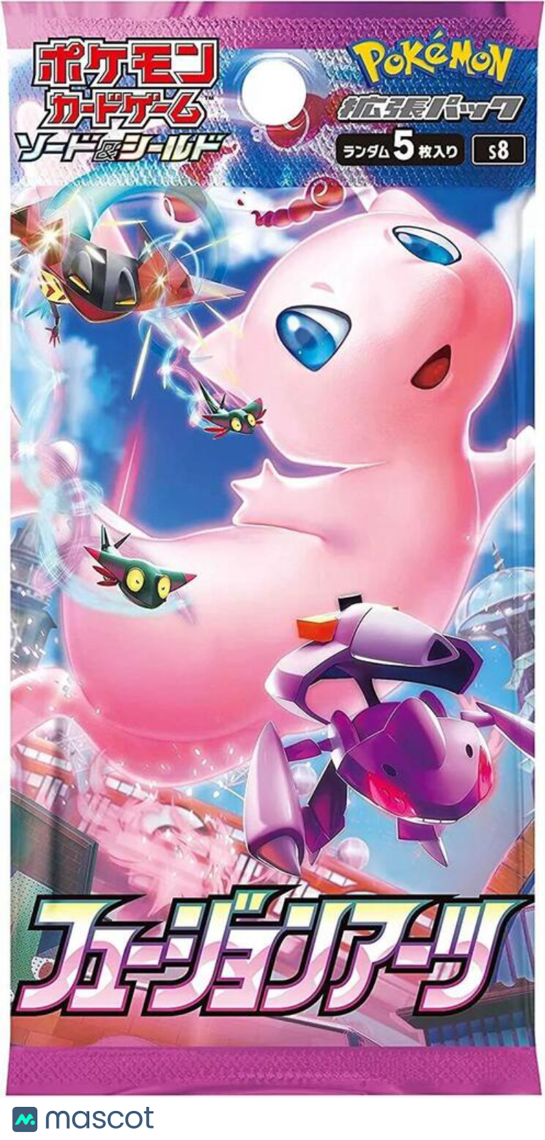 Pokémon TCG: Sword & Shield—Fusion Arts (Fusion Strike) Japanese Booster Pack