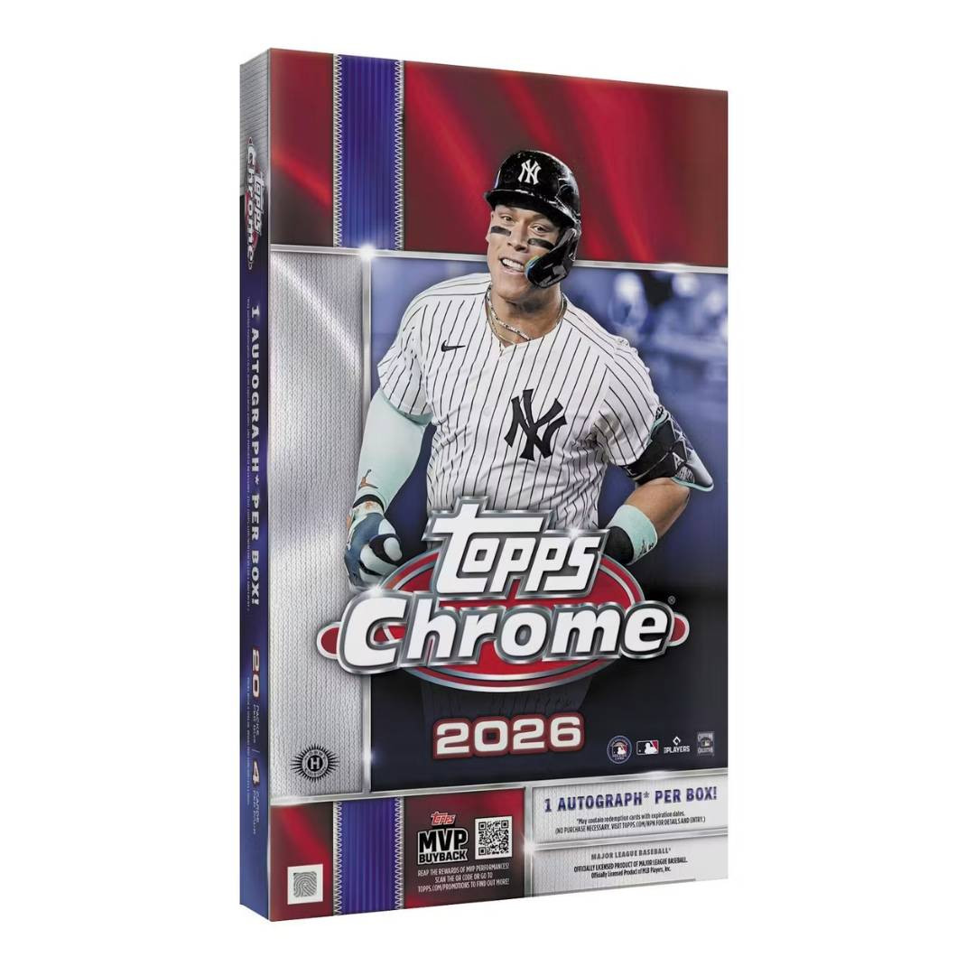 2026 Topps Chrome Baseball Hobby Pack