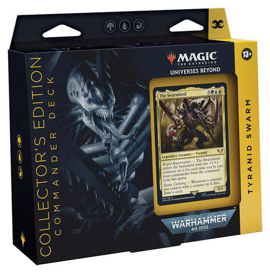 Magic: The Gathering—Universes Beyond: Warhammer 40,000 - Tyranid Swarm Commander Deck (Collector's Edition)