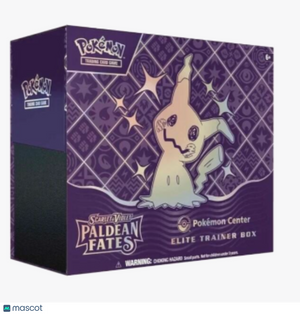 2024 Pokemon Scarlet & Violet Paldean Fates Pokemon Center Elite Trainer Box
