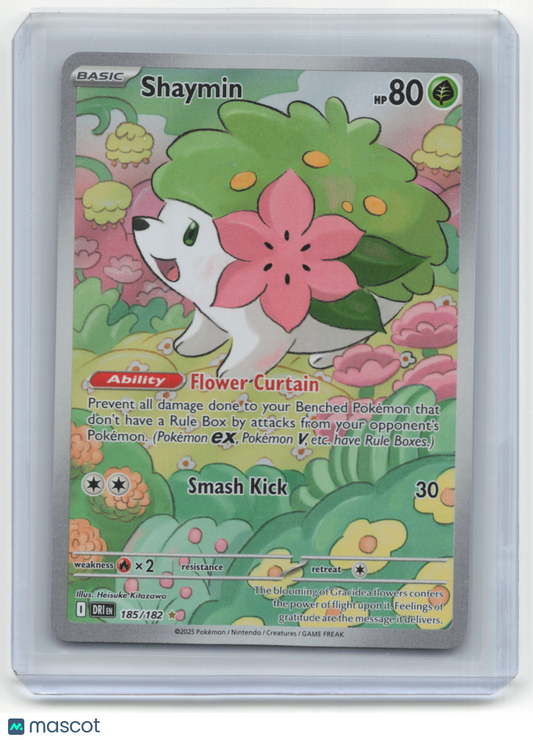 2025 Pokemon TCG Shaymin Destined Rivals #185/182