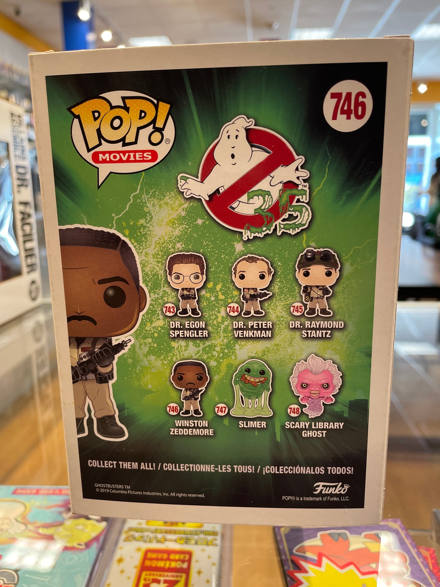 Funko Ghostbusters 35 Winston Zeddemore #746  (Good)