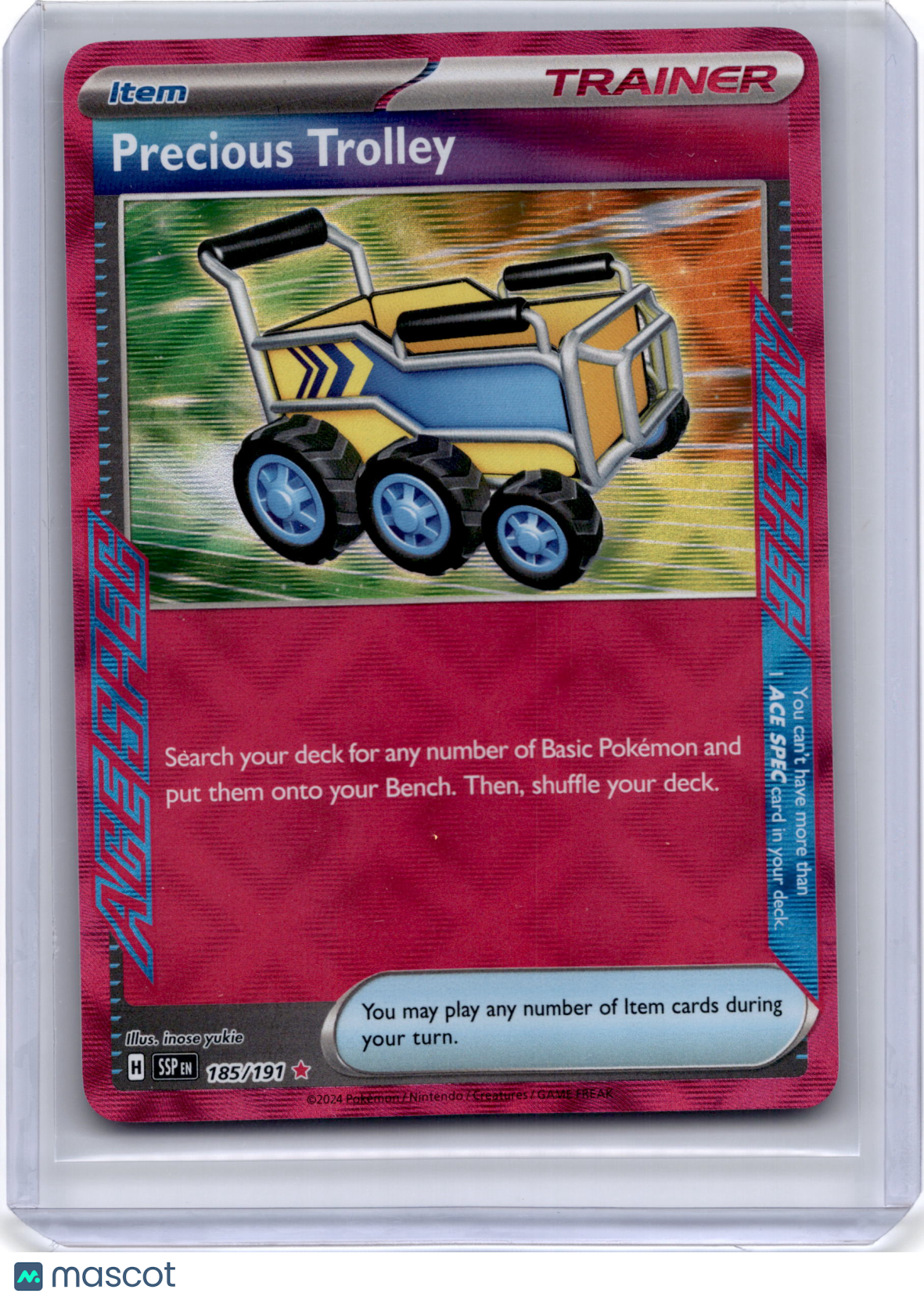 2024 Pokemon Precious Trolley Surging Sparks #185/191