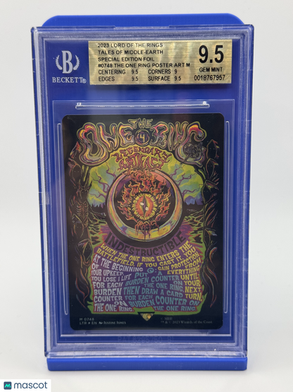 2023 Magic: The Gathering—The One Ring #748 LTR—Foil (Borderless Poster) BGS 9.5