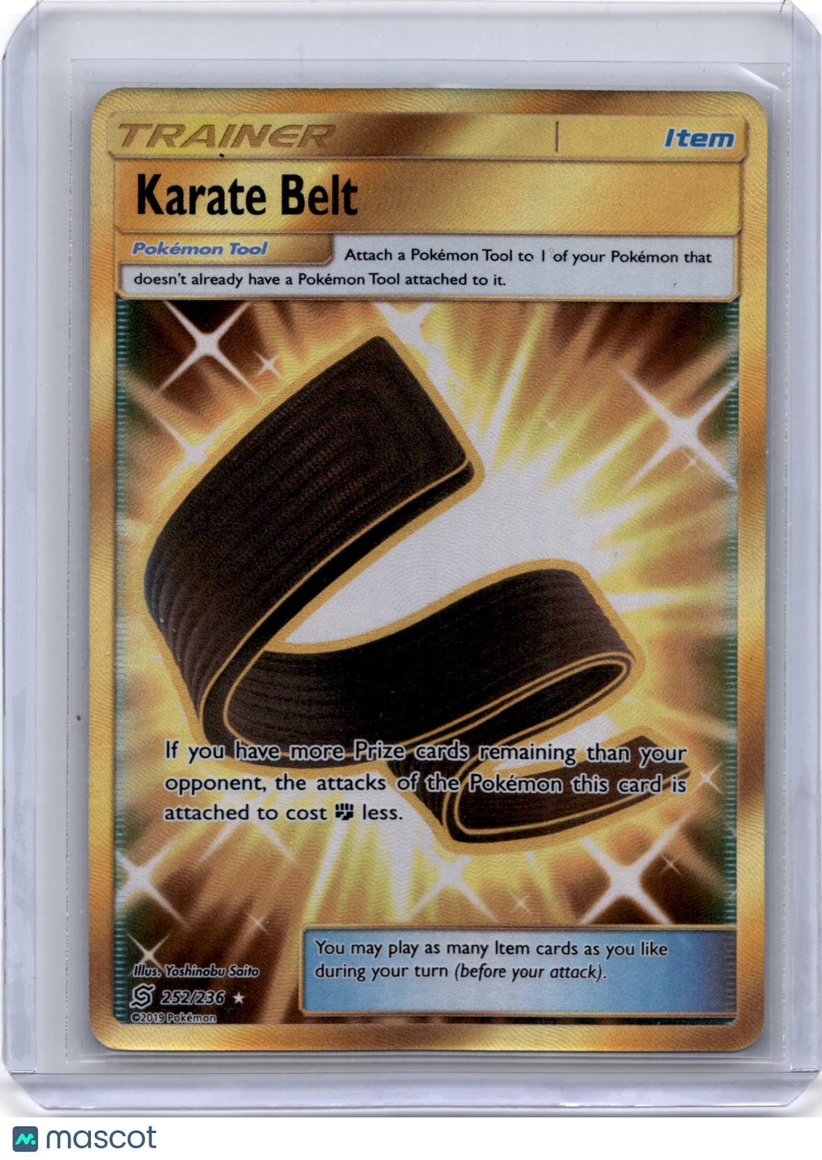 2019 Pokemon Karate Belt Unified Minds #252/236 - Papa Joey's Collectibles
