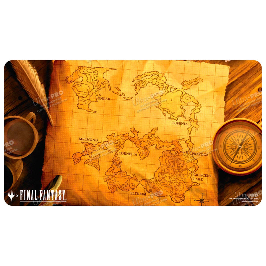 Ultra PRO | Magic: The Gathering Final Fantasy Playmat (World Map) - Papa Joey's Collectibles