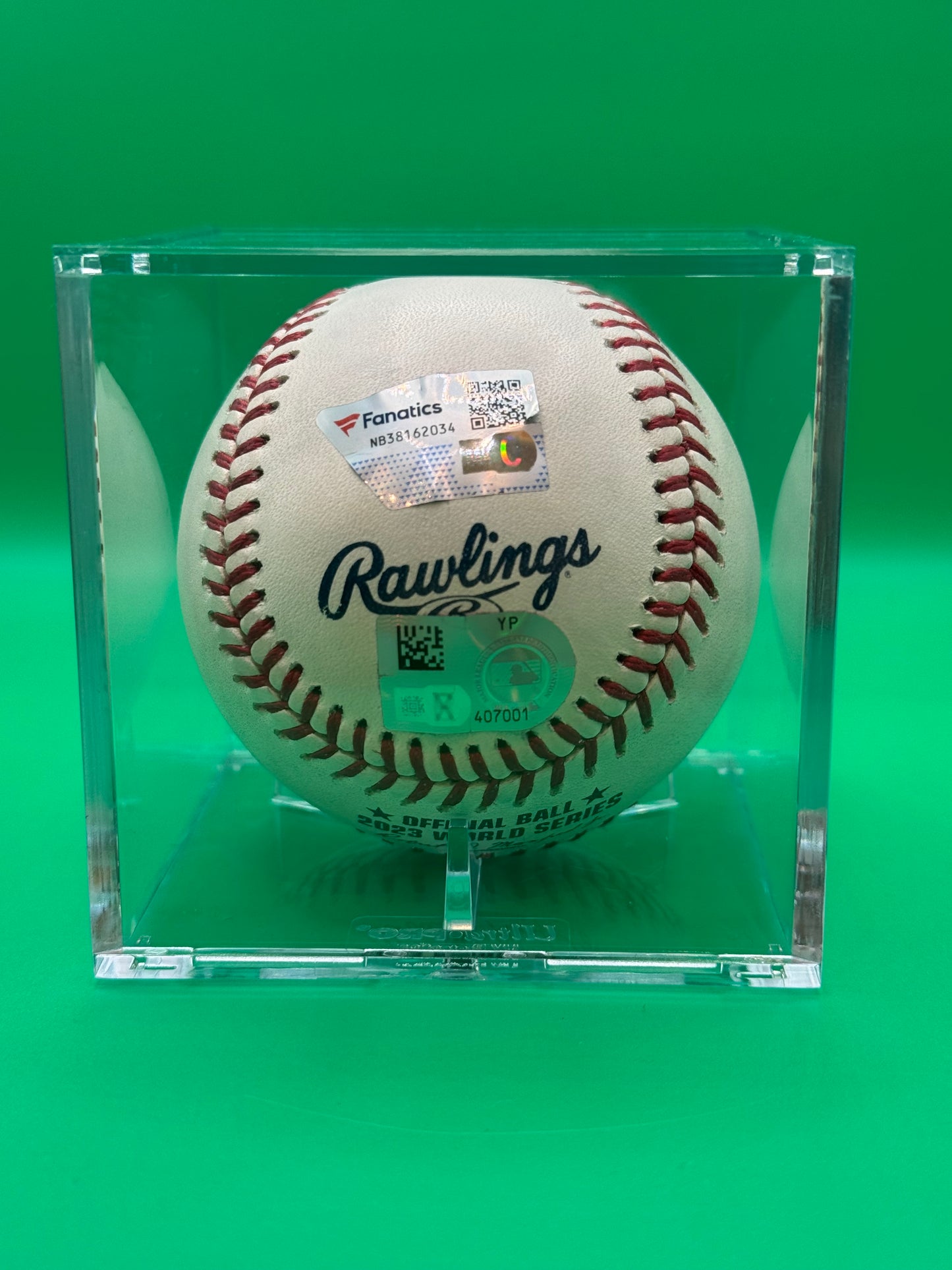 Corbin Carroll Autographed 2023 World Series Baseball