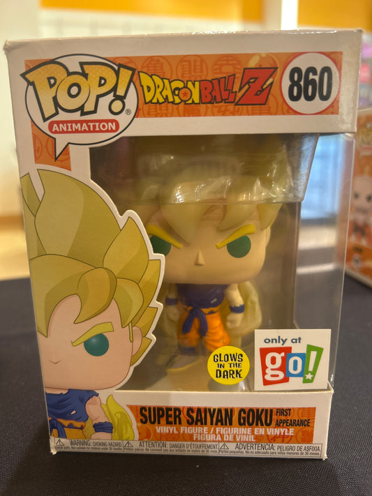 POP! Animation Dragon Ball Z 860 Super Saiyan Goku /First Appearance