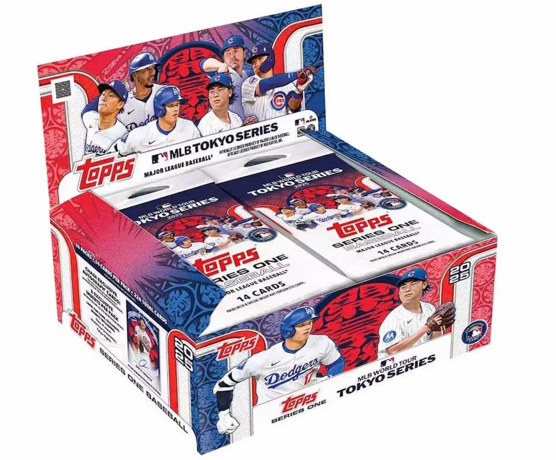 2025 Topps Series One Baseball Tokyo Series Hobby Pack - Papa Joey's Collectibles