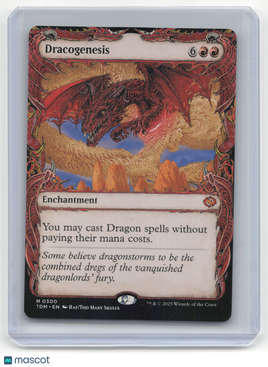 2025 Magic: The Gathering Dracogenesis Tarkir: Dragonstorm #0300 English