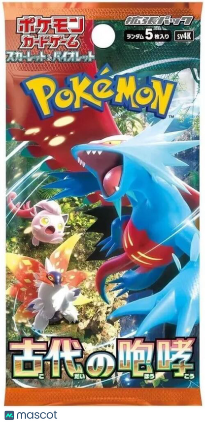 Pokémon TCG: Scarlet & Violet—Ancient Roar (Paradox Rift) Japanese Booster Pack