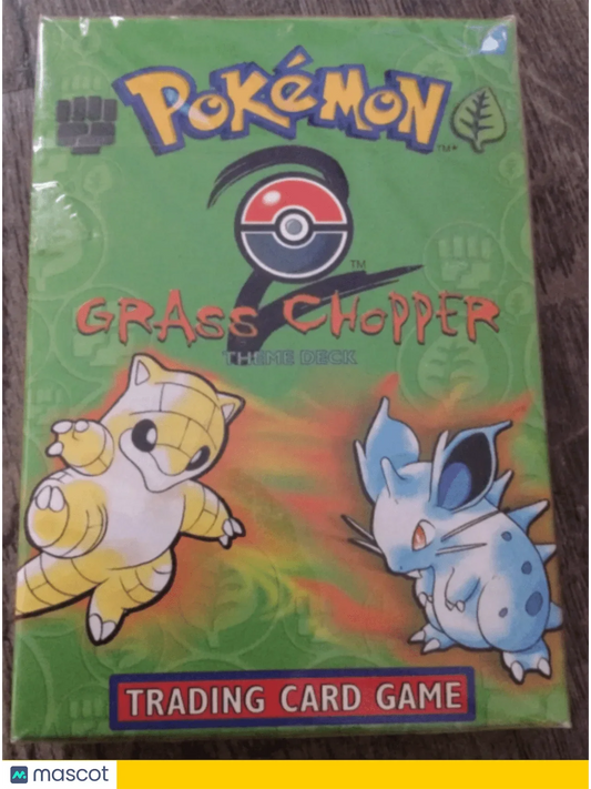 2000 Pokemon Grass Chopper (Base Set 2) Theme Deck - Papa Joey's Collectibles