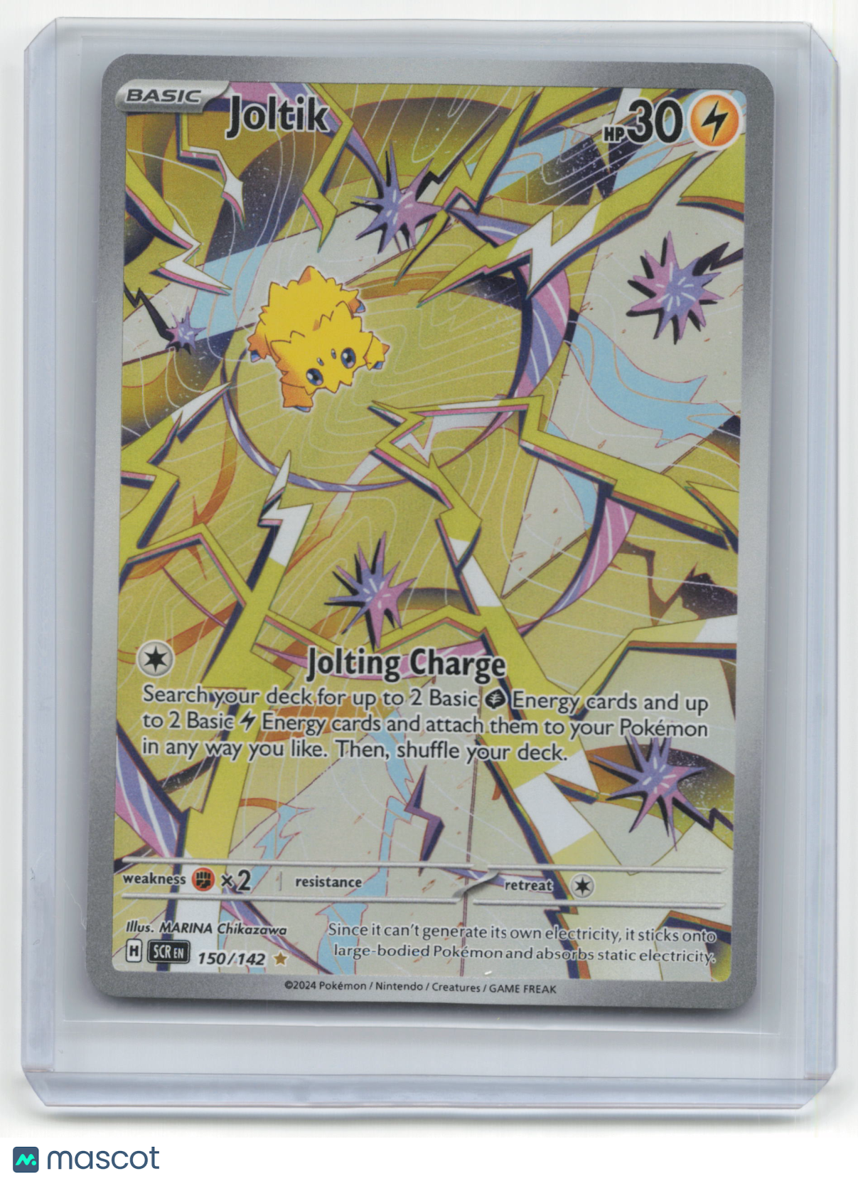 2024 Pokemon TCG Joltik Stellar Crown #150/142
