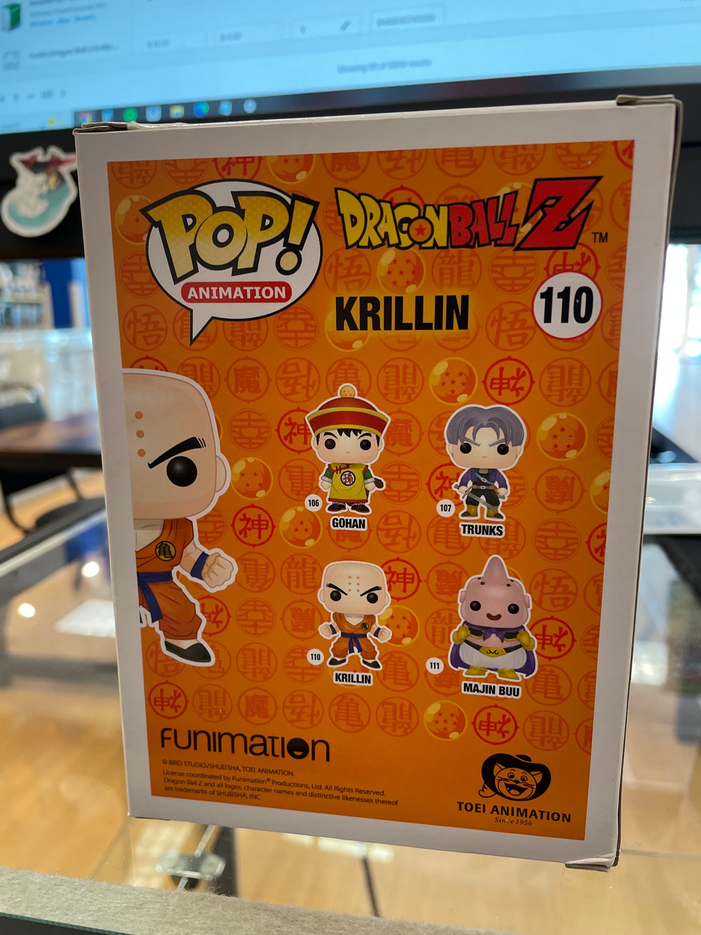 Funko Dragon Ball Z Krillin #110 (Ok)
