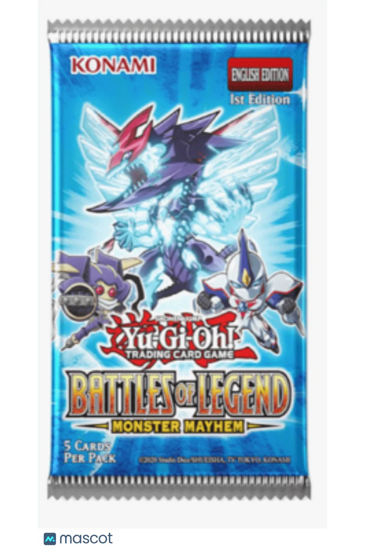 2025 Yu-Gi-Oh Battle of Legends: Monster Mayhem Packs - Papa Joey's Collectibles