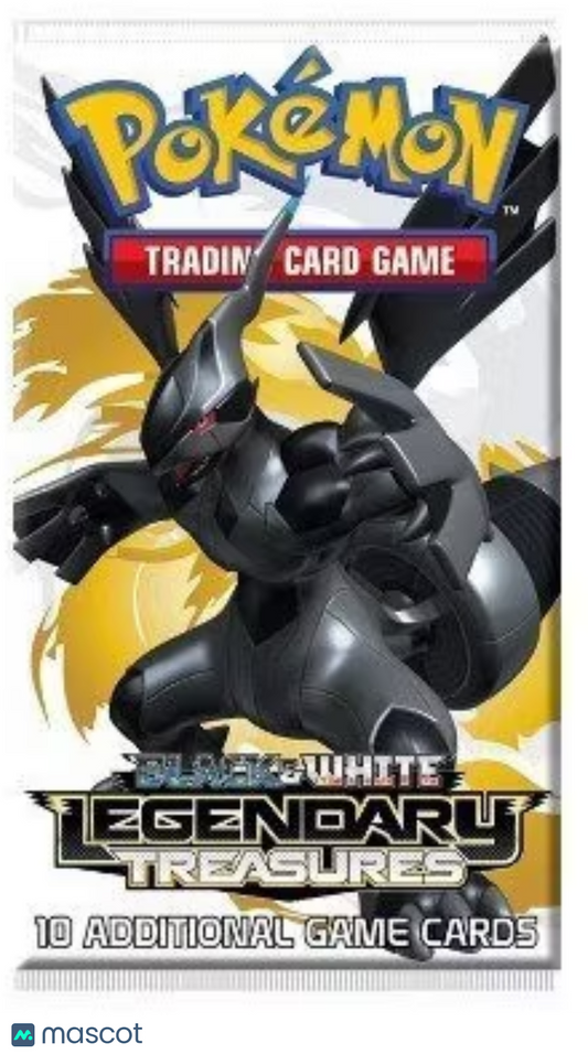 2013 Pokemon Legendary Treasure (Zekrom) Booster Pack