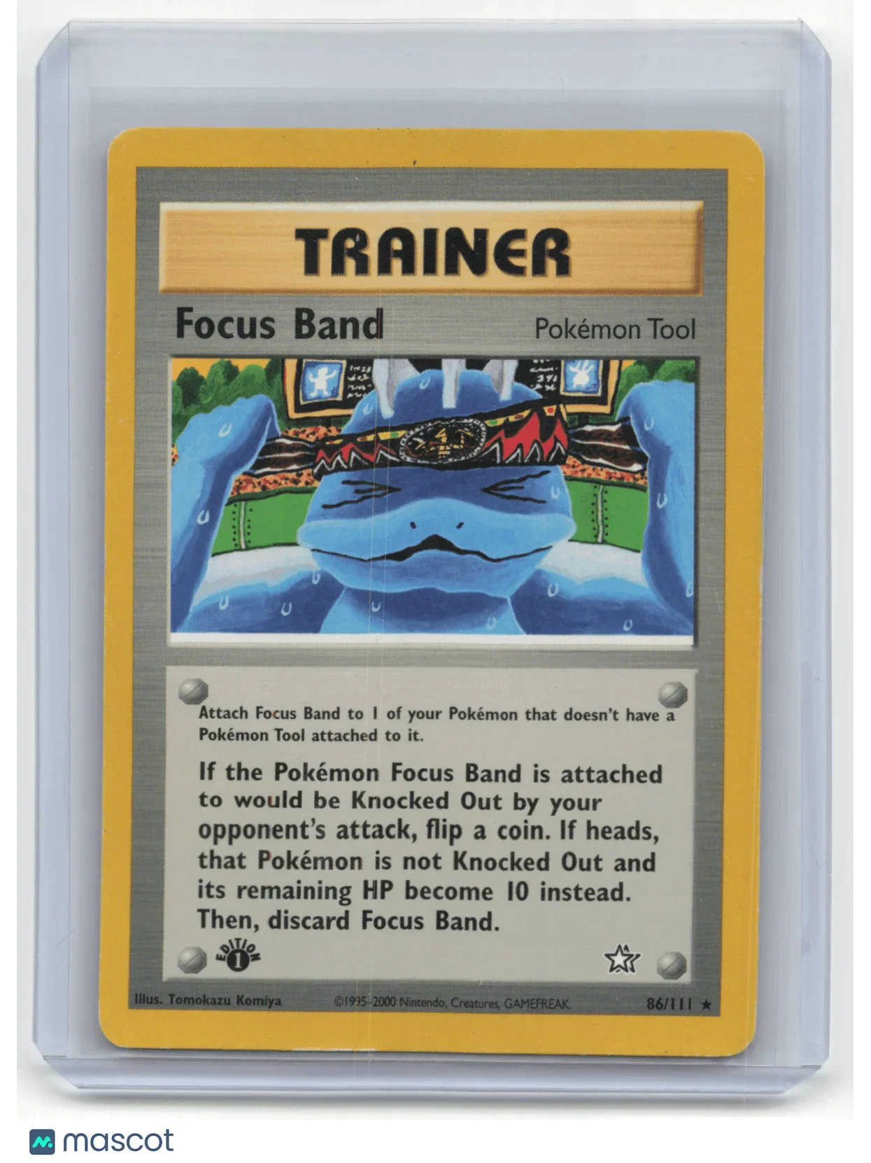 2000 Pokemon Focus Band Neo Genesis #86/111 Basic 1st Edition - Papa Joey's Collectibles