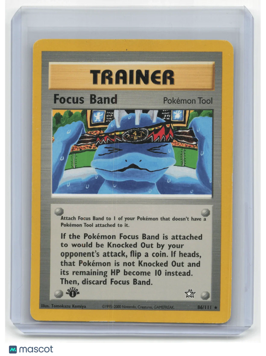 2000 Pokemon Focus Band Neo Genesis #86/111 Basic 1st Edition - Papa Joey's Collectibles