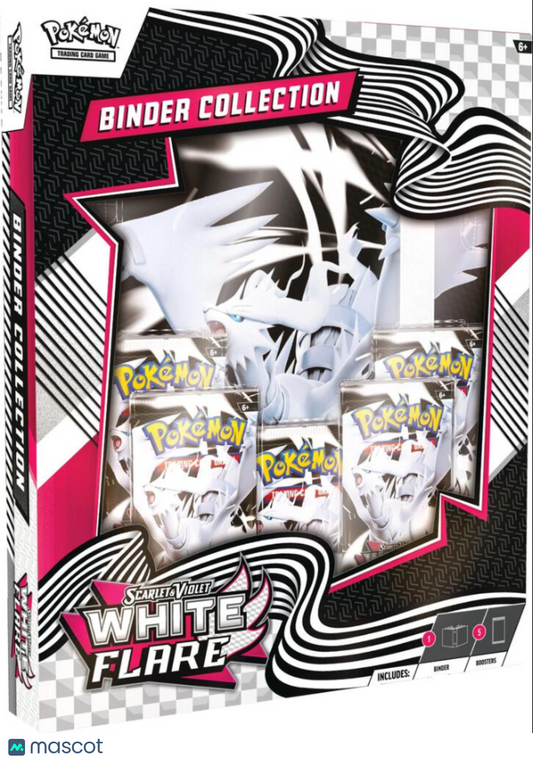 2025 Pokemon Scarlet & Violet White Flare Binder Collection