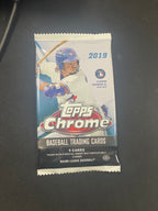 2019 Topps Chrome Baseball Hobby Pack