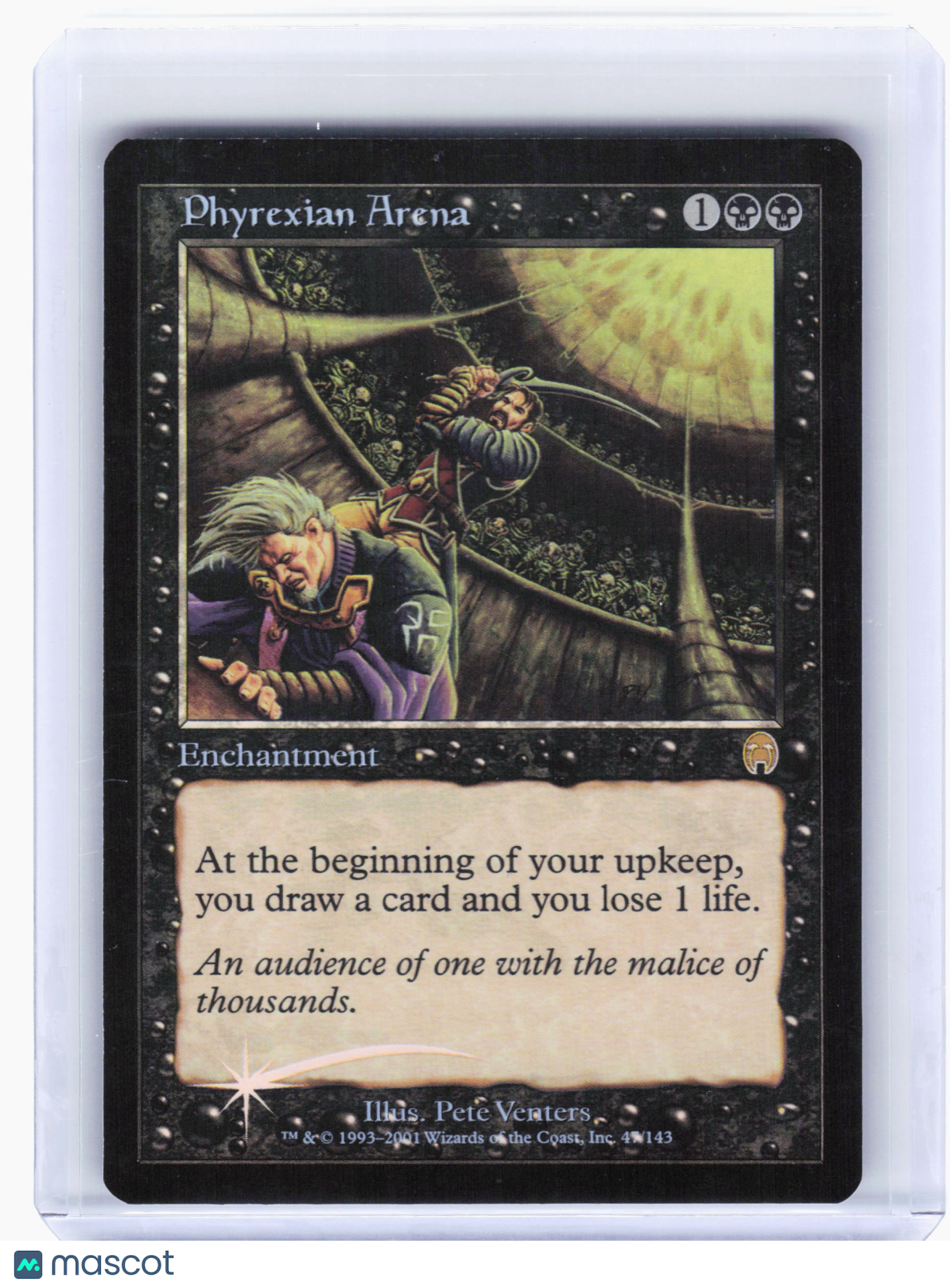 2001 Magic: The Gathering—Phyrexian Arena #47 Apocalypse—Foil [Lightly Played]