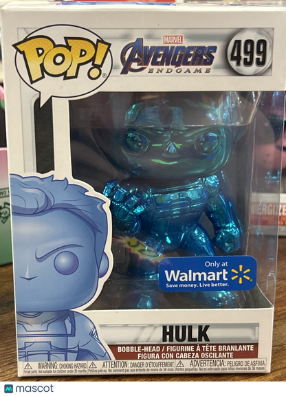 Funko Marvel Avengers: Endgame Hulk #499 (Very Good) Walmart Exclusive