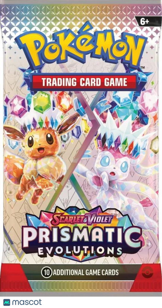 Pokemon Prismatic Evolutions Loose Booster Pack