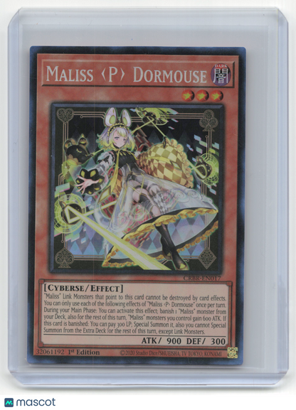 2023 Yu-Gi-Oh!—Maliss Dormouse #CRBR-EN017 Crossover Breakers— Collector Rare