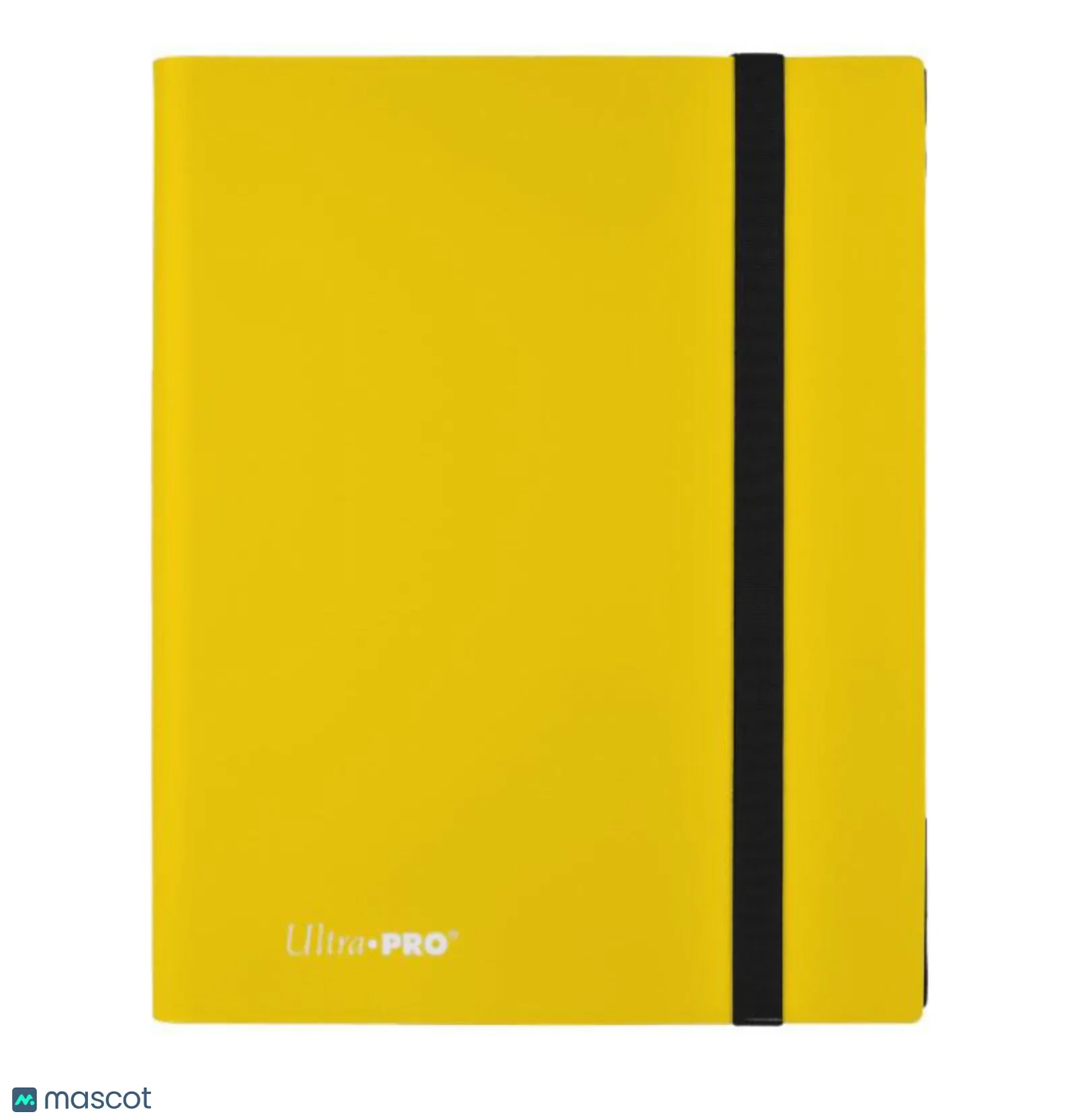 Ultra PRO Standard size Yellow 9-Pocket 360 ct Binder With Elastic Strap - Papa Joey's Collectibles