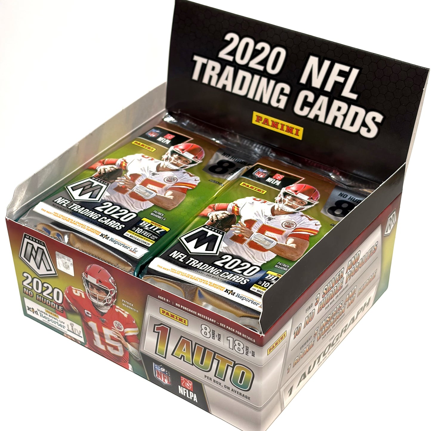 2020 Panini Mosaic Football No Huddle Hobby Pack