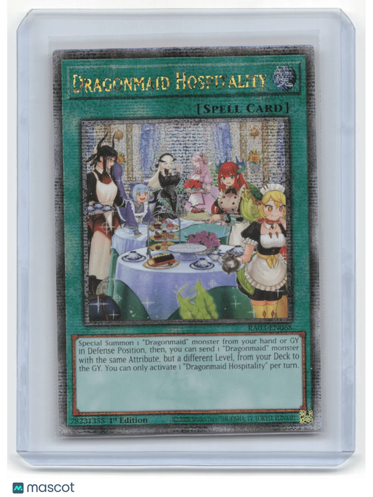 2019 Yu-Gi-Oh! Dragonmaid Hospitality Quarter Century BONANAZA #MP20-EN133 English - Papa Joey's Collectibles
