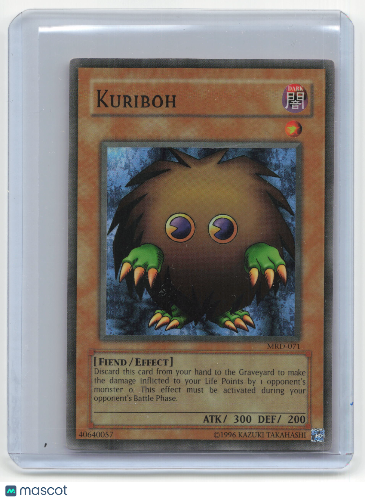 2002 Yu-Gi-Oh! Kuriboh Metal Raiders #MRD-071 Heavily Played SR