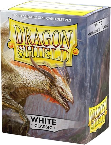 Dragon Shield Standard 20 Pt. Card Sleeves White Classic