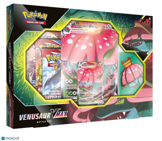 2021 Pokemon Sword & Shield Venusaur VMAX Battle Box