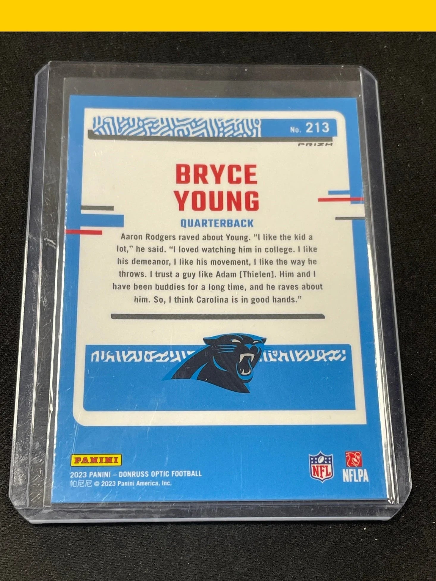 Football Bryce Young Holo - Papa Joey's Collectibles