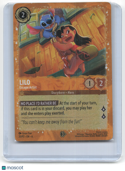 2024 Disney Lorcana—Lilo #25/P2 Lorcana Promos—